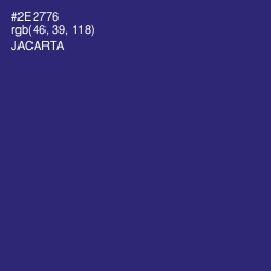 #2E2776 - Jacarta Color Image