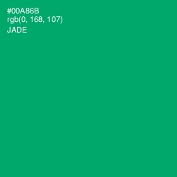 #00A86B - Jade Color Image