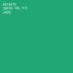#21A675 - Jade Color Image