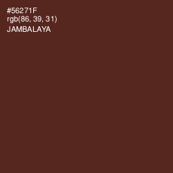 #56271F - Jambalaya Color Image