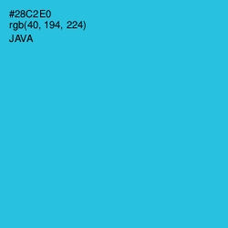 #28C2E0 - Java Color Image