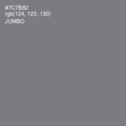 #7C7B82 - Jumbo Color Image