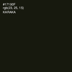 #17190F - Karaka Color Image