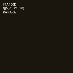 #1A150D - Karaka Color Image