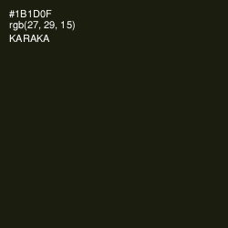 #1B1D0F - Karaka Color Image