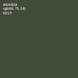 #424B3A - Kelp Color Image