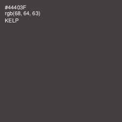 #44403F - Kelp Color Image