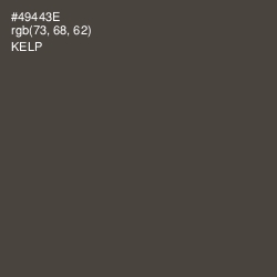 #49443E - Kelp Color Image