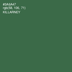 #3A6A47 - Killarney Color Image