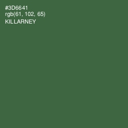 #3D6641 - Killarney Color Image