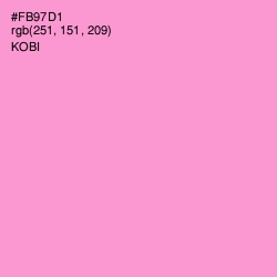 #FB97D1 - Kobi Color Image