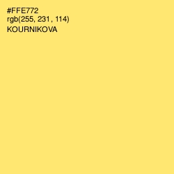 #FFE772 - Kournikova Color Image