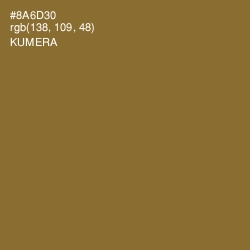 #8A6D30 - Kumera Color Image