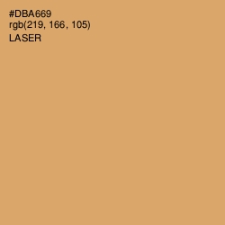 #DBA669 - Laser Color Image