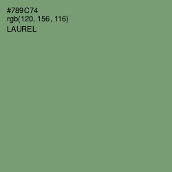 #789C74 - Laurel Color Image