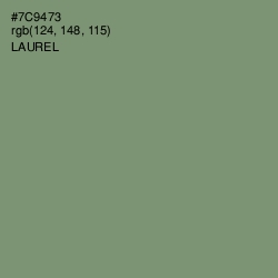 #7C9473 - Laurel Color Image