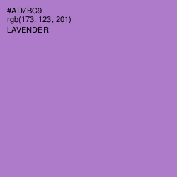 #AD7BC9 - Lavender Color Image