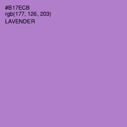#B17ECB - Lavender Color Image