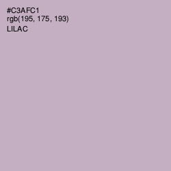 #C3AFC1 - Lilac Color Image