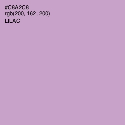 #C8A2C8 - Lilac Color Image