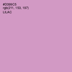 #D399C5 - Lilac Color Image