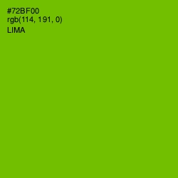 #72BF00 - Lima Color Image