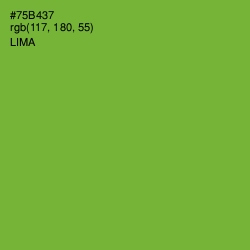#75B437 - Lima Color Image