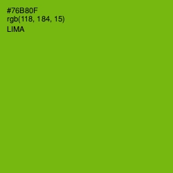 #76B80F - Lima Color Image