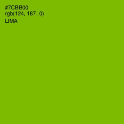 #7CBB00 - Lima Color Image