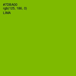 #7DBA00 - Lima Color Image