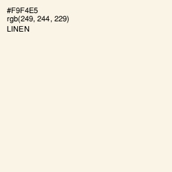 #F9F4E5 - Linen Color Image