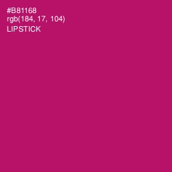 #B81168 - Lipstick Color Image