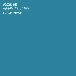 #2D839E - Lochinvar Color Image