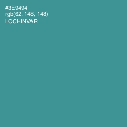 #3E9494 - Lochinvar Color Image