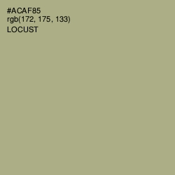 #ACAF85 - Locust Color Image