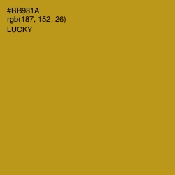 #BB981A - Lucky Color Image