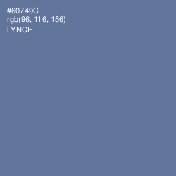 #60749C - Lynch Color Image
