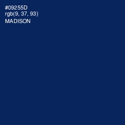 #09255D - Madison Color Image