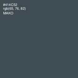 #414C52 - Mako Color Image
