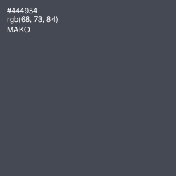 #444954 - Mako Color Image