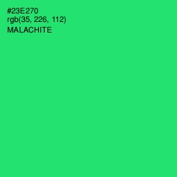#23E270 - Malachite Color Image