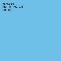 #6FC0E9 - Malibu Color Image