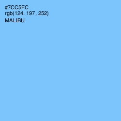 #7CC5FC - Malibu Color Image
