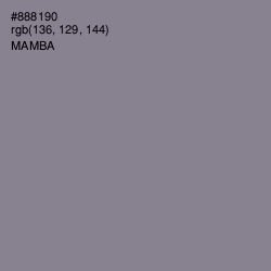#888190 - Mamba Color Image