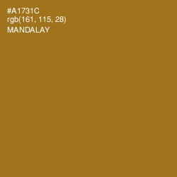 #A1731C - Mandalay Color Image