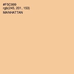 #F5C999 - Manhattan Color Image
