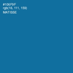 #106F9F - Matisse Color Image