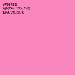 #F987BE - Mauvelous Color Image