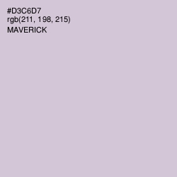 #D3C6D7 - Maverick Color Image
