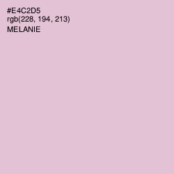 #E4C2D5 - Melanie Color Image